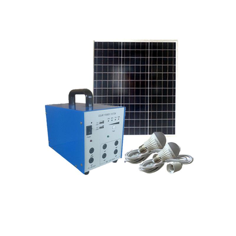  40W Générateur d'énergie solaire à courant continu Système solaire portable