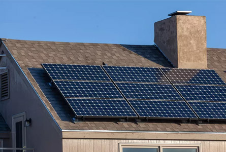 Système d'alimentation solaire pour la maison